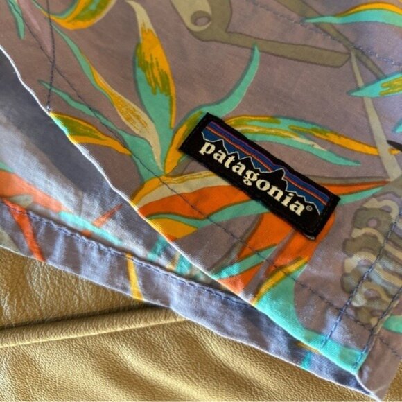 Patagonia Men's SMALL Baggies shorts Birds Of Paradise Swim Trunks Lined - Picture 6 of 16